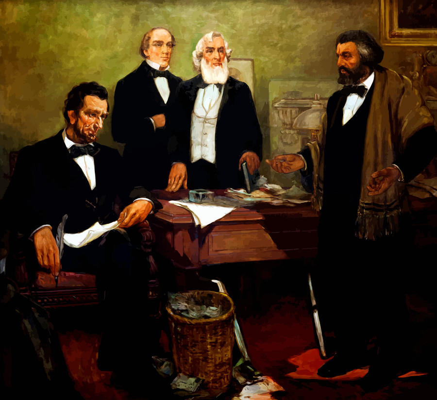 http://lincolncottage.org/wp-content/uploads/2013/02/frederick-douglass-appealing-to-president-lincoln-war-is-hell-store.jpg